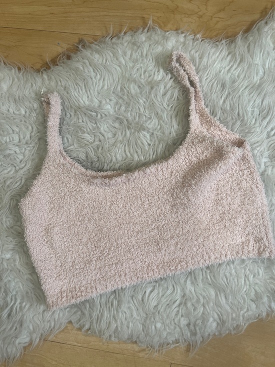 SKIMS Tops - SKIMS Cozy Stretch Tank Top in Light Pink